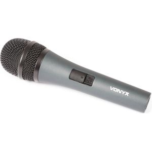Microfoon - Fenton DM825 dynamische handmicrofoon met kabel