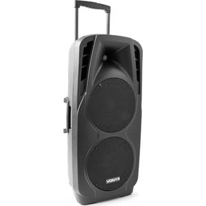 Vonyx SPX-PA9210 mobiele speaker 2x 10 1000W op accu