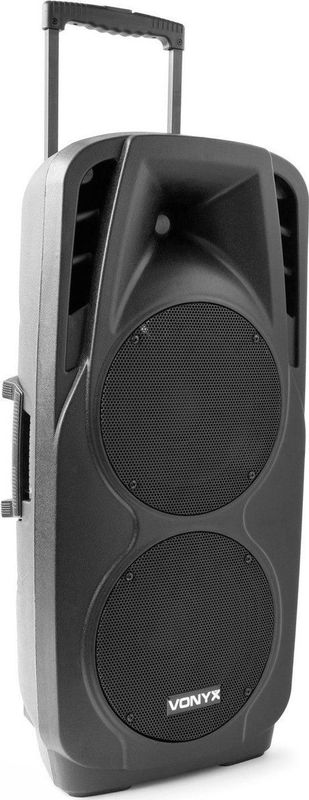Vonyx SPX-PA9210 mobiele speaker 2x 10 1000W op accu