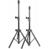 Vonyx - LS02K - Luidsprekerstatieven - Set van 2 - Zwart - Staal