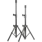 Vonyx - LS02K - Luidsprekerstatieven - Set van 2 - Zwart - Staal