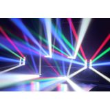 BeamZ MHL820 - Double Helix RGB LED - Lichteffect - 8x3 Watt - Zwart