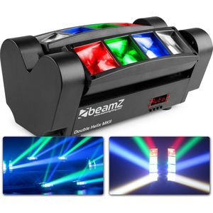 BeamZ MHL820 Double Helix - Spider moving head met 2 beweegbare barren met 4 LED's per bar