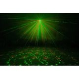 BeamZ Bianca dubbele Laser Disco 330mW RGB Gobo met remote