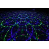 BeamZ Bianca dubbele Laser Disco 330mW RGB Gobo met remote
