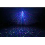 BeamZ Bianca dubbele Laser Disco 330mW RGB Gobo met remote