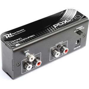 Phono Voorversterker voor Platenspeler - Power Dynamics PDX010 - RIAA Correctie