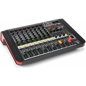 Power Dynamics PDM-M804A 8-Kanalen Studio Mixer met Versterker