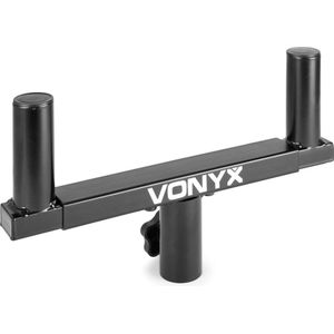 Vonyx WMS-03 adapter voor plaatsing van 2 speakers op statief