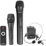 Vonyx AP1500PA Mobiele bluetooth luidspreker met 3 microfoons