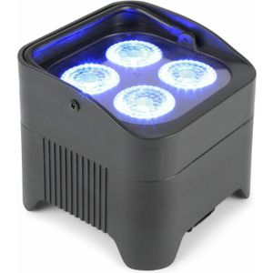 BeamZ BBP94 UPLIGHT met ingebouwde accu dus overal te gebruiken. Incl. afstandsbediening