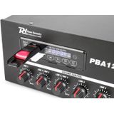 PBA120 100V versterker 120W van Power Dynamics met Bluetooth, Radio & USB SD speler