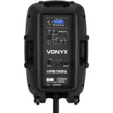 Vonyx VPS122A geluidsinstallatie 800W Bluetooth met blauwe LED's