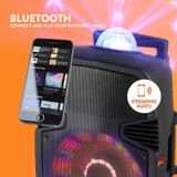 Party speaker Bluetooth - Fenton FT12JB - 700 Watt - karaoke set volwassenen - partybox met discolamp