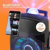 Fenton FT15JB karaoke speaker 800W 15" met LED lichteffecten