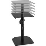 Luidspreker standaard - Vonyx SMS10 - Set van 2 tafel speaker statieven - Zwart