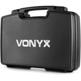 Vonyx WM82 Draadloze UHF Microfoonset - 2x Headset - 2x Dasspeld