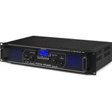 Versterker 2x 250W - Fenton FPL500 digitale klasse-D versterker met Bluetooth en mp3 speler