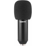 Studio microfoon - Vonyx CMS400B - Met verstelbare arm, shockmount en popfilter