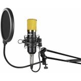 Studio microfoon - Vonyx CMS400B - Met verstelbare arm, shockmount en popfilter