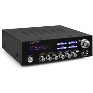 Fenton - AV120BT - Stereo Versterker - Zwart - 2x 60W - Bluetooth