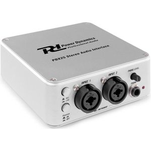 USB Audio interface - Power Dynamixs PDX25 stereo USB audio interface