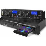 DJ CD mediaspeler - Power Dynamics PDX350 dubbele DJ CD en USB mp3 speler