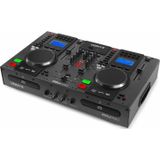 DJ set met Dubbele CD/USB Speler en Mixer - Vonyx CDJ450 - Standalone DJ-controller met Bluetooth en Effecten