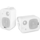 Power Dynamics BV40W - Witte Speakerset voor 100V Geluidsinstallatie - 50W