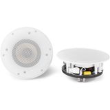 WiFi en Bluetooth speakerset - Power Dynamics WCS80 plafond inbouw luidsprekerset - 140W