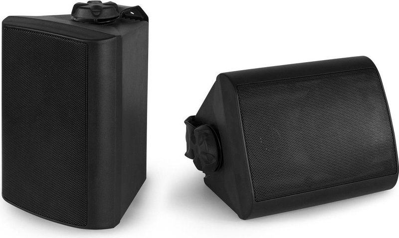 Power Dynamics BGO40 zwarte 4 speakerset voor tuin
