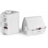 Speakerset voor binnen en buiten - Power Dynamics BGO40 witte 4 speakerset