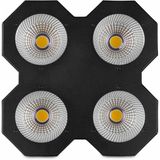 Stage blinder - Stroboscoop - BeamZ SB400 stage blinder en stroboscoop in één - 4x 50W COB LED's