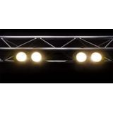 Stage blinder - Stroboscoop - BeamZ SB200 stage blinder en stroboscoop in één - 2x 50W COB LED's