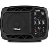 Vonyx - V205B - Actieve Studio Monitor - Zwart - 80W met Bluetooth en USB
