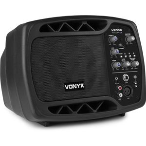 Vonyx V205B actieve monitor speaker met Bluetooth en USB mp3 speler