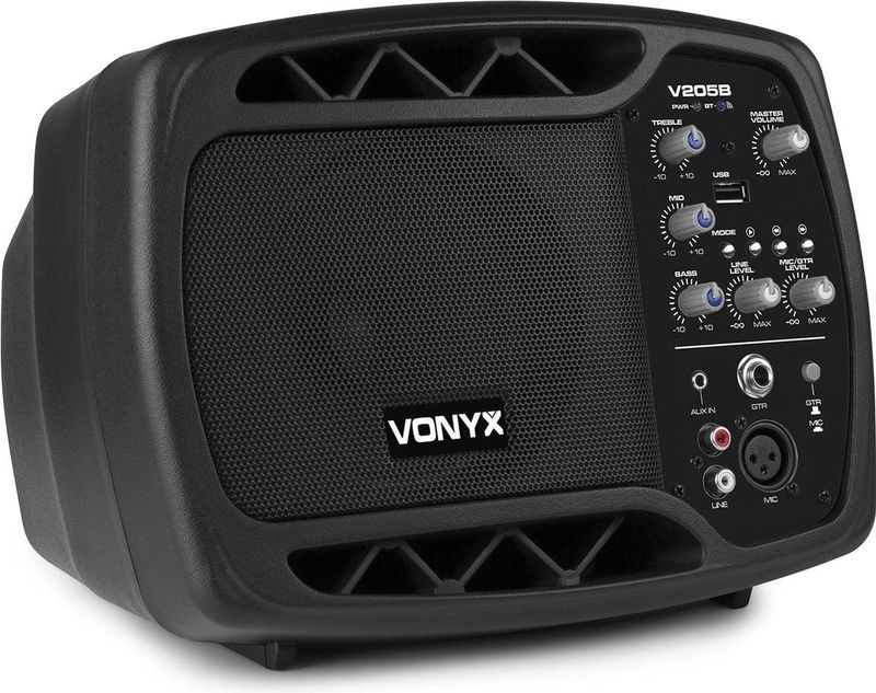 Vonyx - V205B - Actieve Studio Monitor - Zwart - 80W met Bluetooth en USB