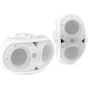 Power Dynamics BE42W speakerset 150W (geschikt voor buiten) - Wit