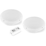 Power Dynamics - BT10SET - Versterker met Bluetooth - 2 Plafondspeakers - IPX5 - 5 Inch