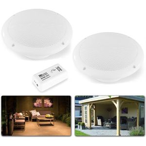 Bluetooth speakerset - Power Dynamics BT10SET - Inbouw speakers plafond - Buiten speakers