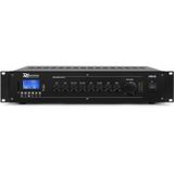 Versterker 100V - Power Dynamics PRM120 100V versterker met Bluetooth en mp3 speler- 120W