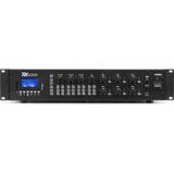 100V versterker - Power Dynamics PRM606 matrix versterker - 6 zones - 6x 60W - Zwart