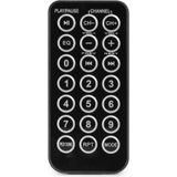 100V versterker - Power Dynamics PRM606 matrix versterker - 6 zones - 6x 60W - Zwart