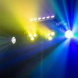 MAX PartyBar10 Set 2x Jelly Moon, 2xPAR and UV/Strobe
