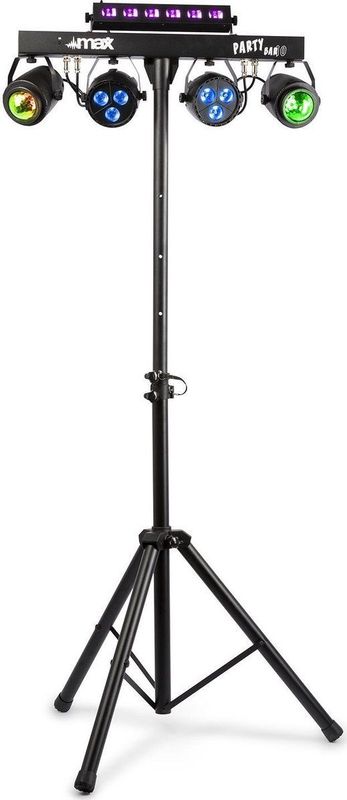 MAX PartyBar10 Set 2x Jelly Moon, 2xPAR and UV/Strobe
