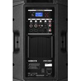 Actieve speaker - Vonyx VSA12BT - ingebouwde versterker met Bluetooth en mp3 speler - 800W - 12''