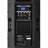 Actieve speaker - Vonyx VSA15BT - ingebouwde versterker met Bluetooth en mp3 speler - 1000W - 15''
