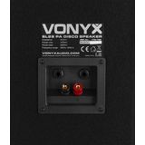 Vonyx - SL28 - Passieve Luidspreker - Zwart - 800W - 2x 8'' Woofer