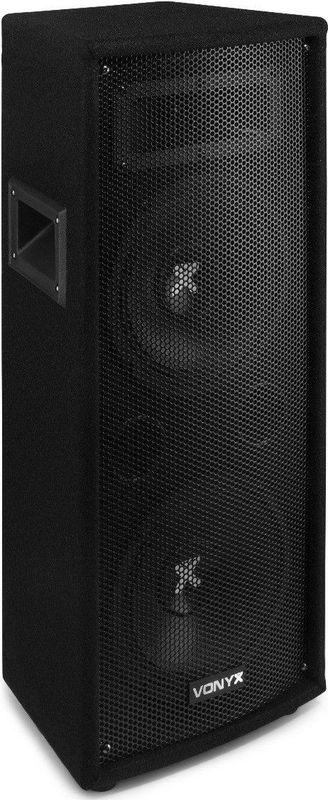 Vonyx - SL28 - Passieve Luidspreker - Zwart - 800W - 2x 8'' Woofer