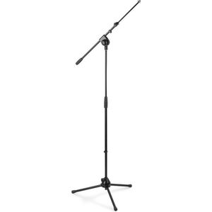 Microfoonstandaard - Vonyx MS20 professionele microfoonstandaard - microfoonstatief - met telescopische arm - Zwart